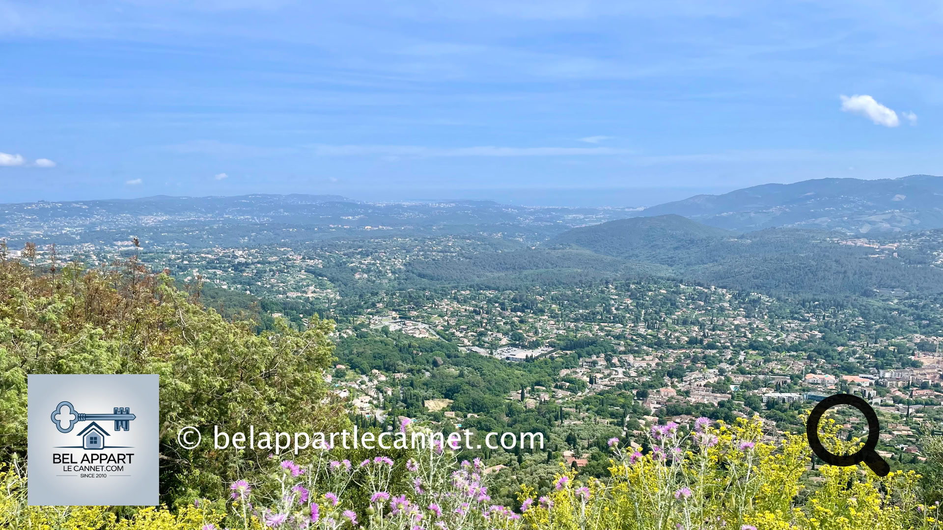 Perched at 550 meters above sea level, Cabris is a charming Provençal village located in the Alpes-Maritimes, near Grasse—the world’s perfume capital. Surrounded by wooded hills and offering breathtaking panoramic views all the way to the sea, Cabris immediately captivates with its authenticity and peaceful atmosphere.