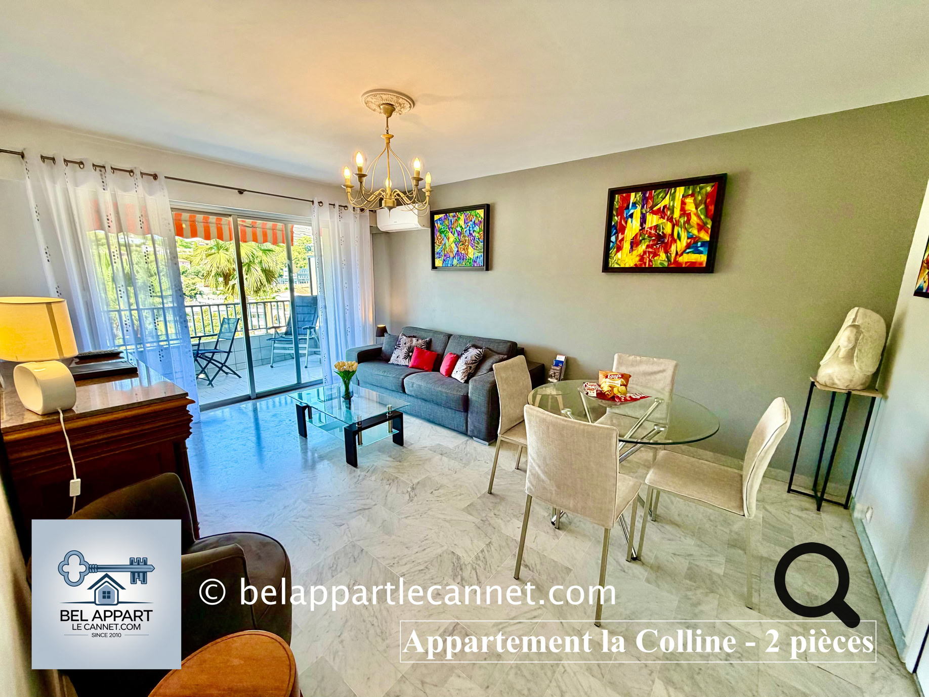 Belappartlecannet.com, appartement location saisonnière Le Cannet, Le Cannet