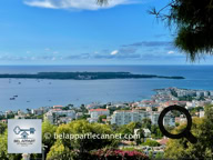 Le Canal de la Siagne - Vue panoramique sur Cannes