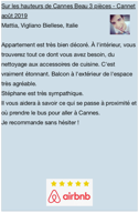 Bel appart Le Cannet Airbnb