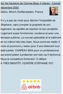 Bel appart Le Cannet Airbnb