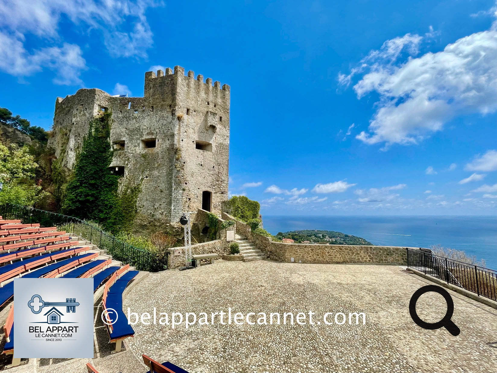 Its most iconic monument is the Castle of Roquebrune, one of the oldest feudal castles in France.